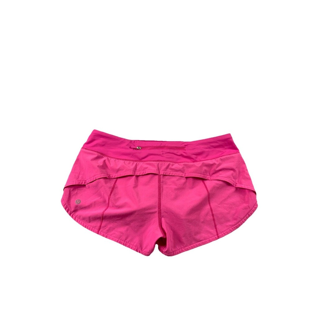 Lululemon Speed Up Lined Pink Short Size 8